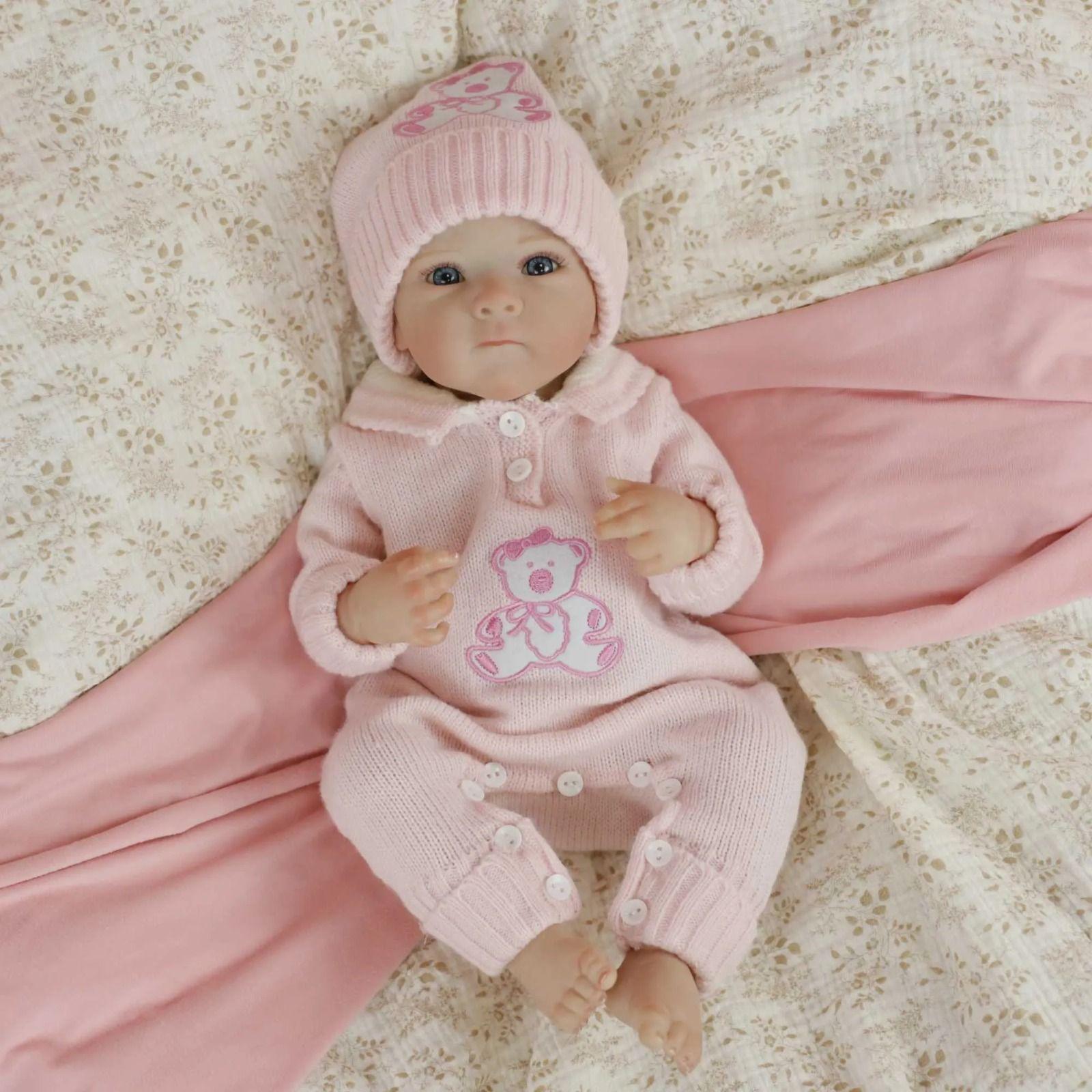 Muñeca Resborn Cuerpo Entero Silicona 48 Cm-7