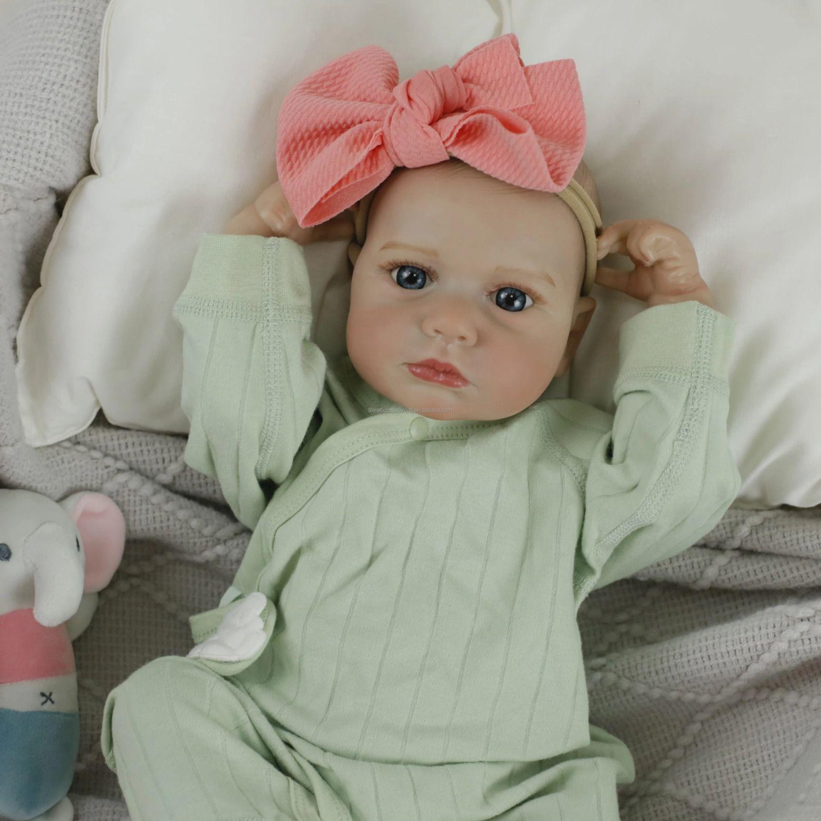 Bebé Reborn 48cm Cuerpo Vinilo De Silicona-2