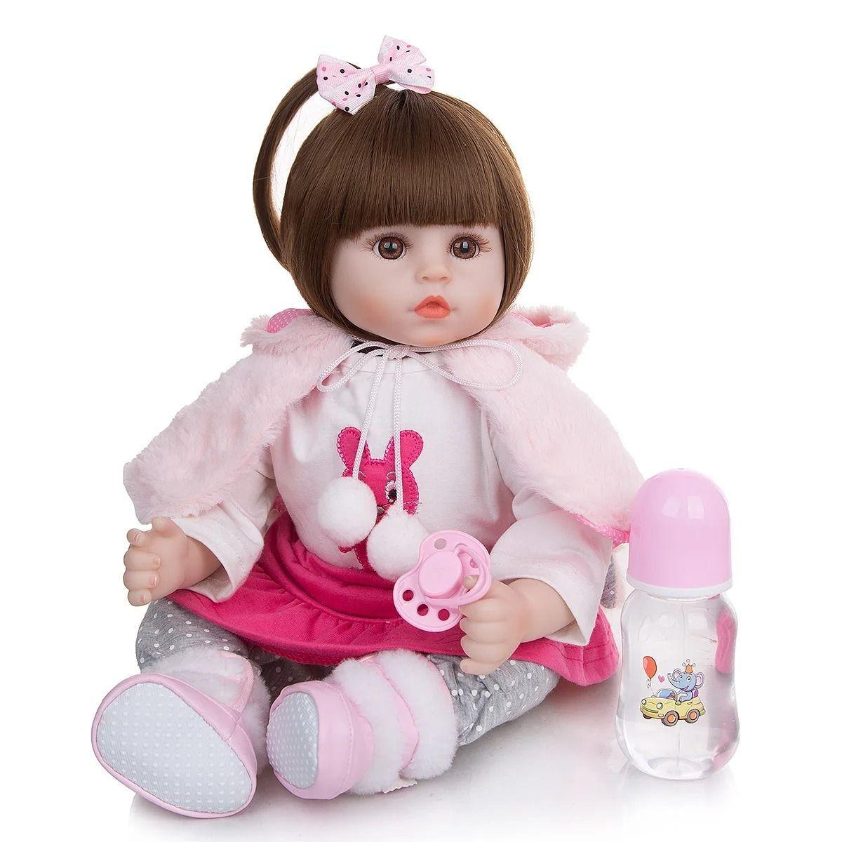 Muñeca Reborn Bebé Realista Silicona Y Algodon-3