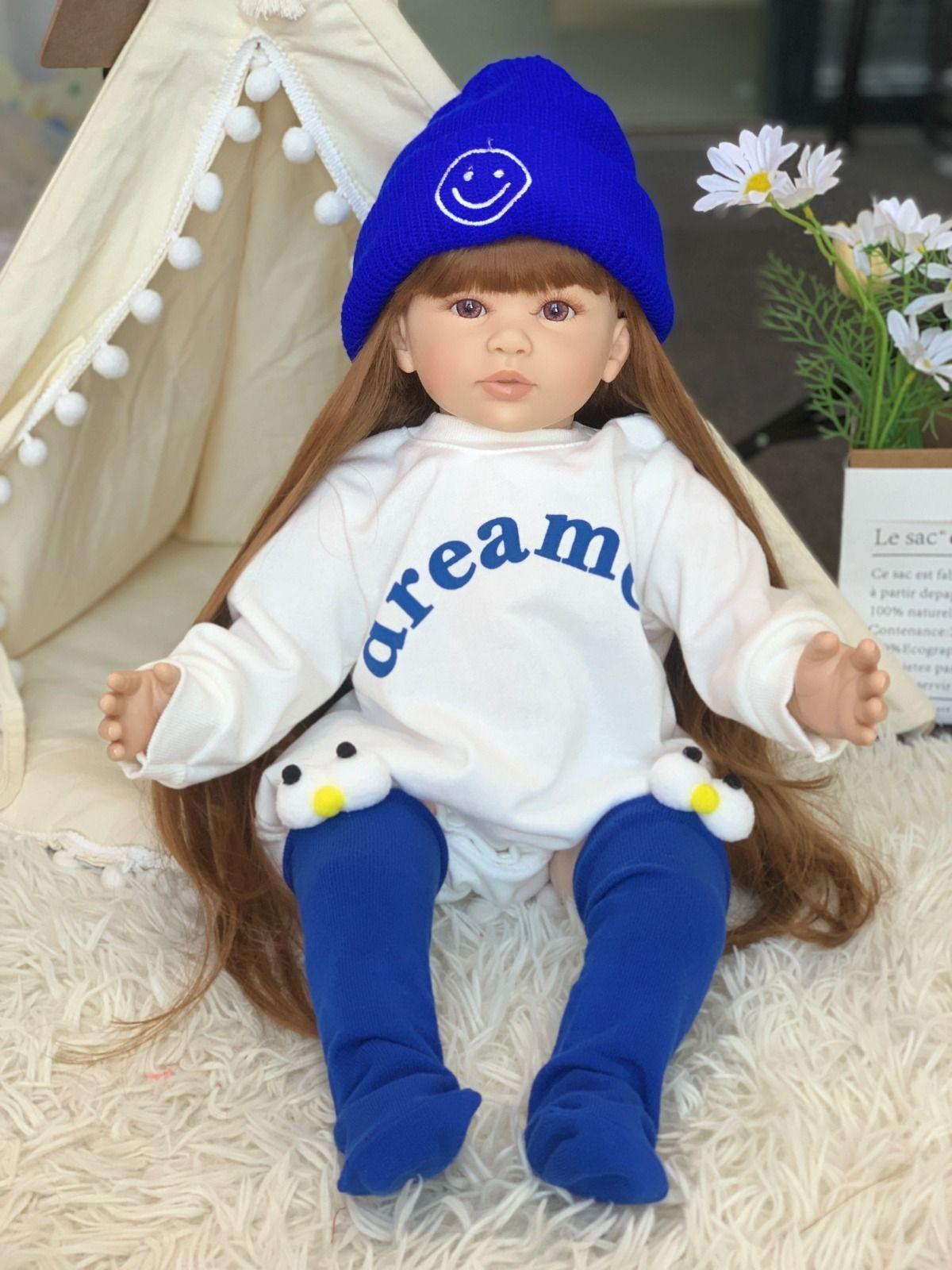 Muñeca Bebé Resborn 60 centímetros-3