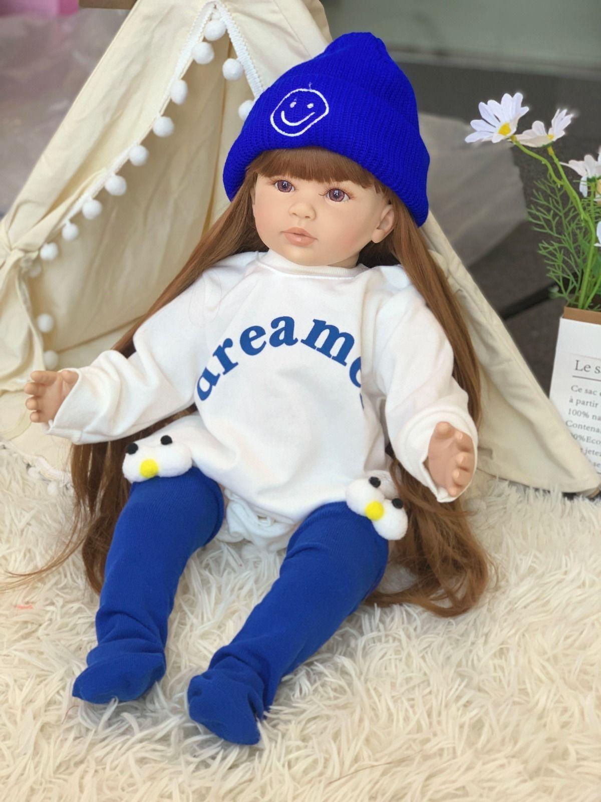 Muñeca Bebé Resborn 60 centímetros-5