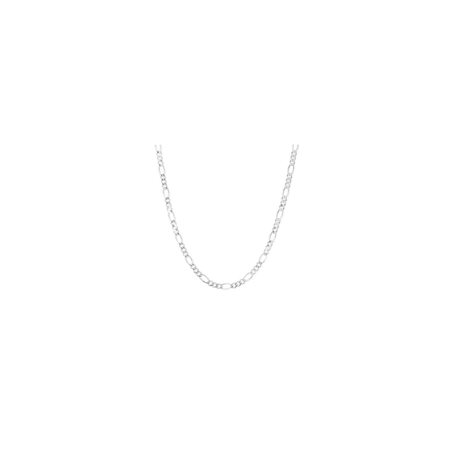 Cadena Cartier Plata Ley 925, 5mm Unisex Diamantada 60 Cm.-2