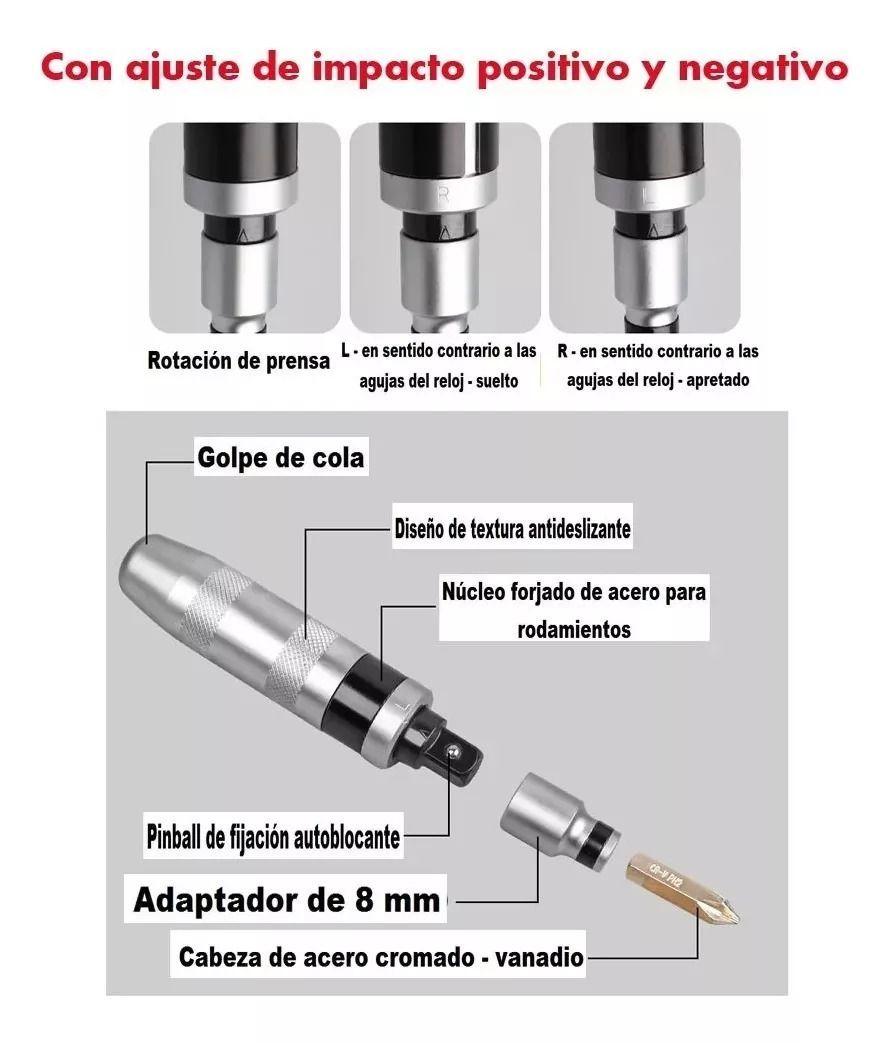 Destornillador De Impacto 13 Piezas-5