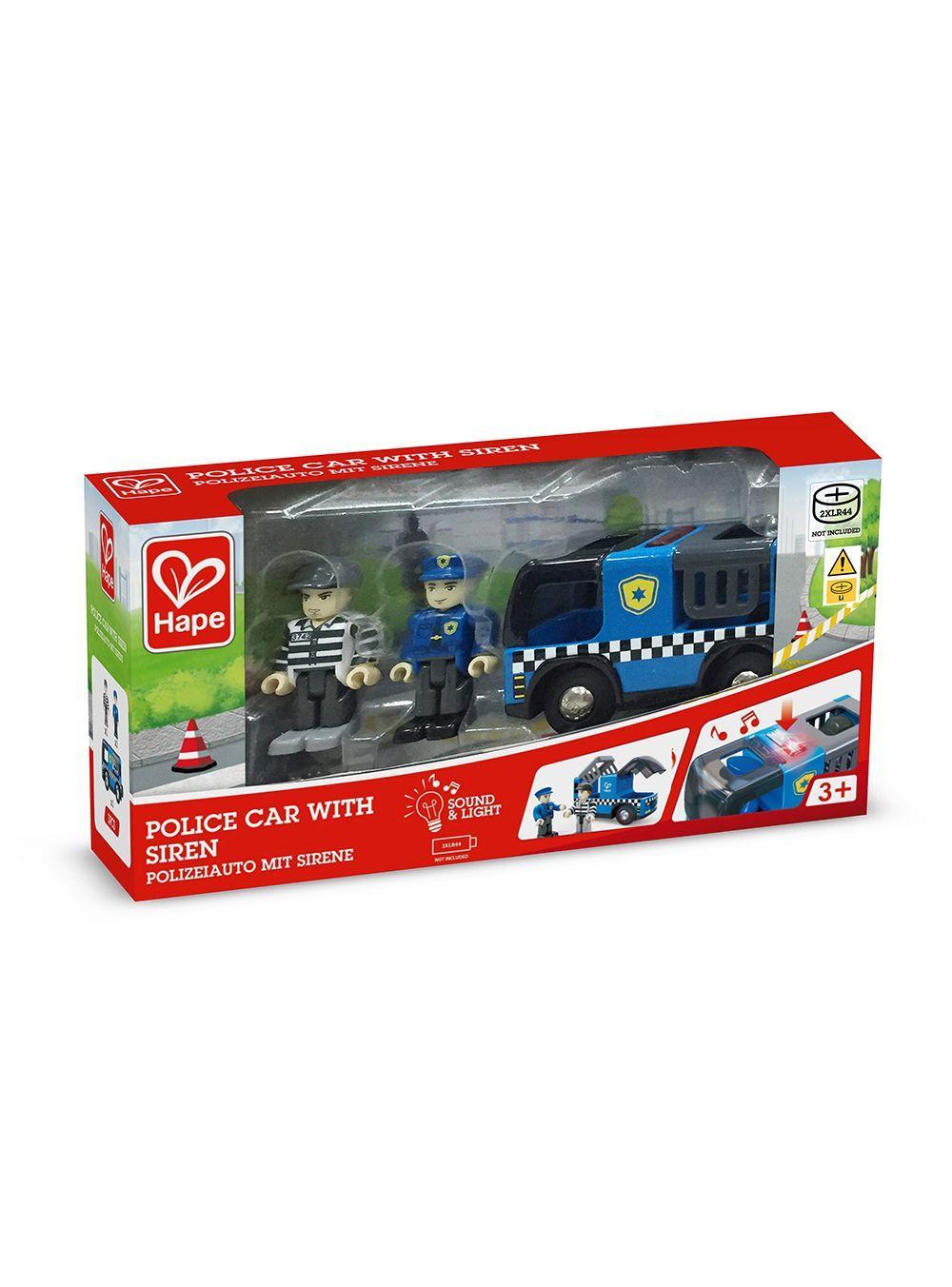 Coche De Policía Con Sirena-2