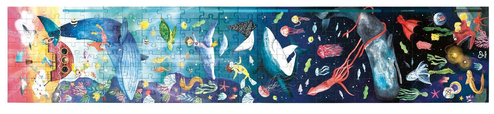 Puzzle vida marina -2
