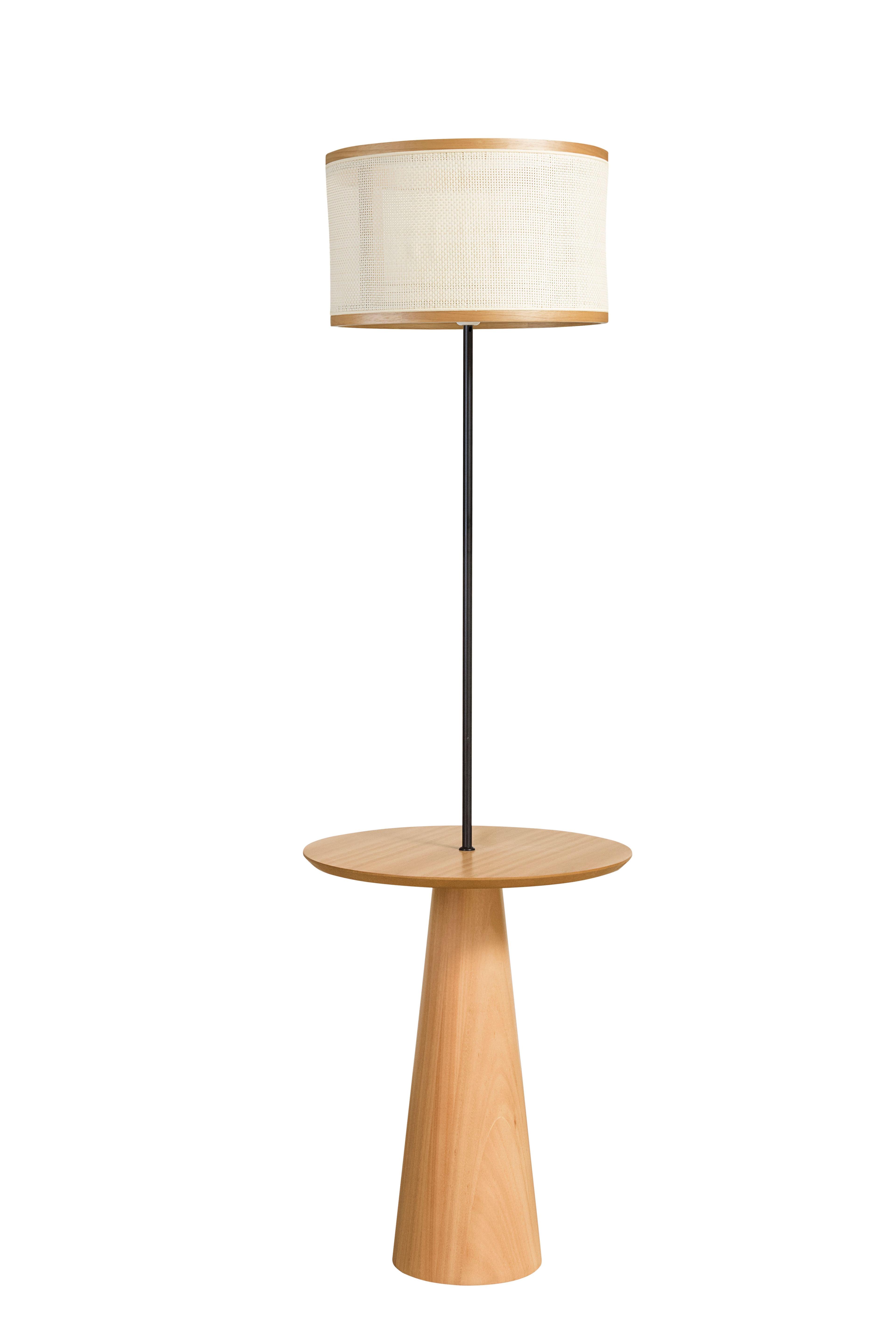 LAMPARA DE PIE CON MESA INCORPORADA STELLA 3207CT85-0