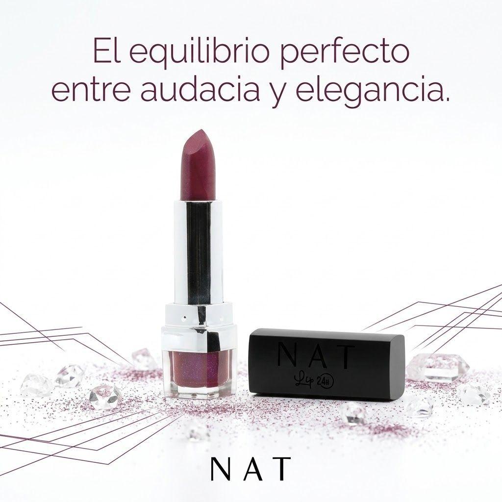Labial Larga Duración Nat Tono Gossip Plum 3 g-2