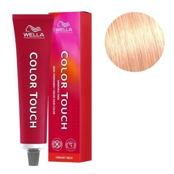Tinte para cabello Wella Color Touch 10/34 Rubio Super Claro Dorado Cobrizo 60ml + Oxidante-0