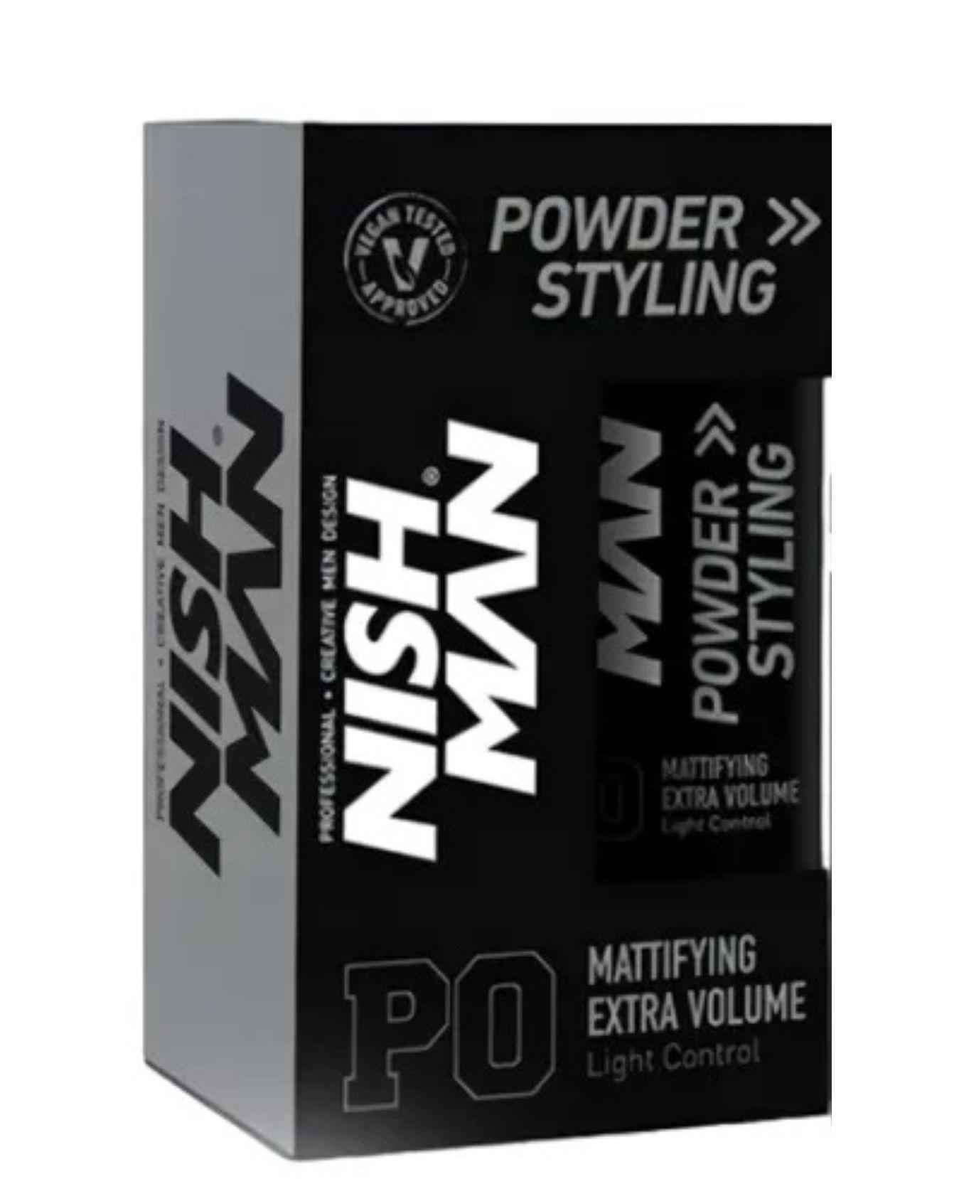 Polvo Texturizador Capilar Cera En Polvo Nishman P0-0