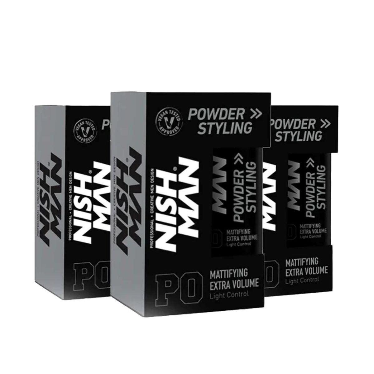 Polvo Texturizador Capilar Cera En Polvo Nishman P0-2