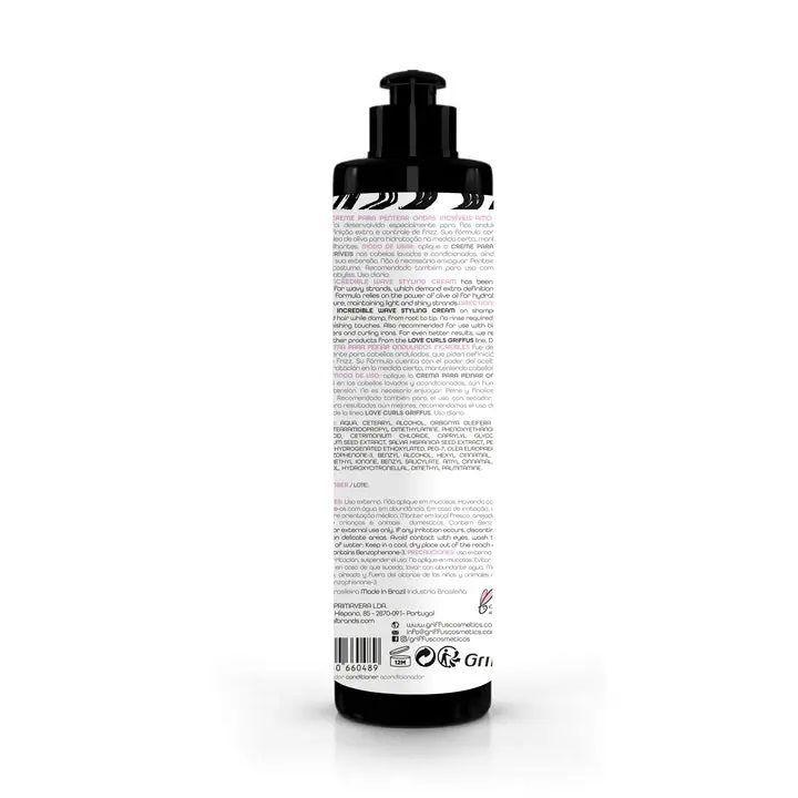 CREMA PARA PEINAR ONDAS INCREIBLES 420G GRIFFUS-2