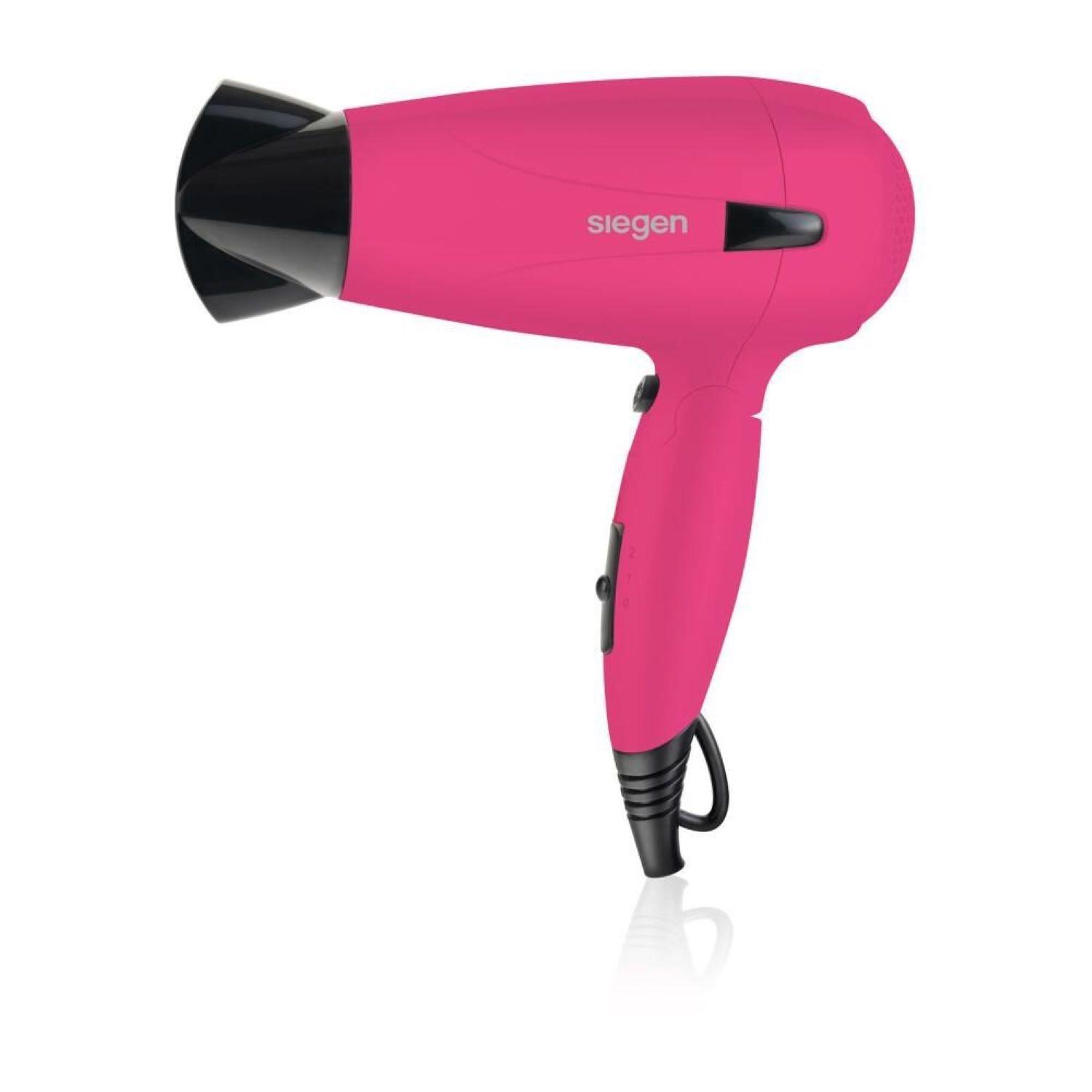 Secador de Pelo Siegen Specialist Lets go Travel Fucsia SG3012C47 1700Watts-0