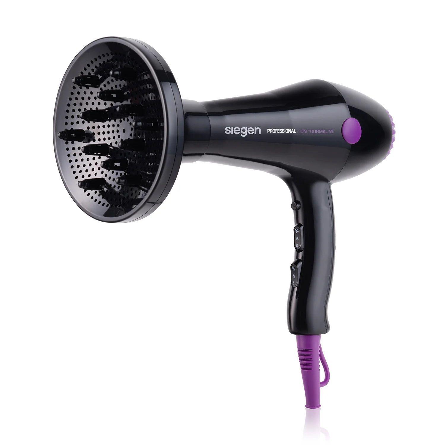 Secador de Pelo Siegen Specialist Air Iones Negativos Black SG3049 2000Watts-3
