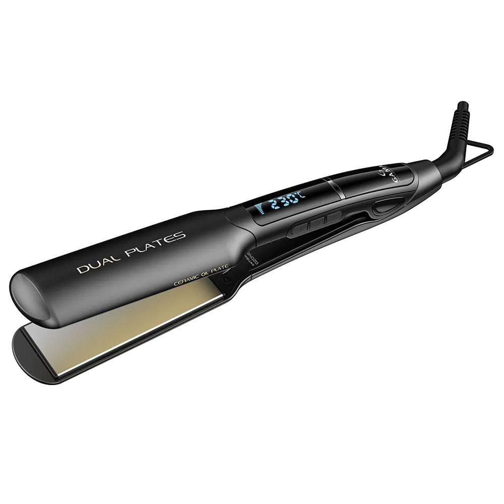 Plancha Alisadora X-wide Digital 4d Dual Plates Ceramic Oil Gama-4