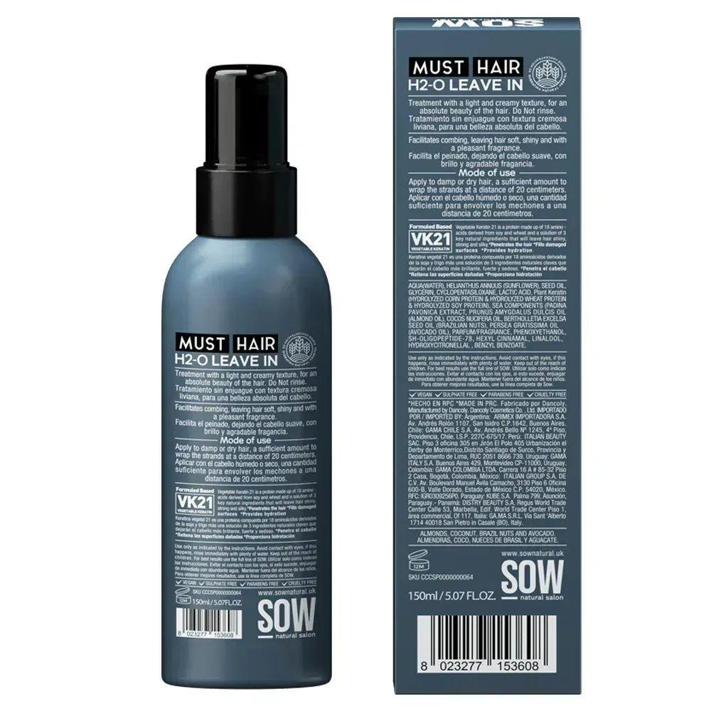 Sow Must Hair Leave-in Regenerador Protector Térmico 150ml-3