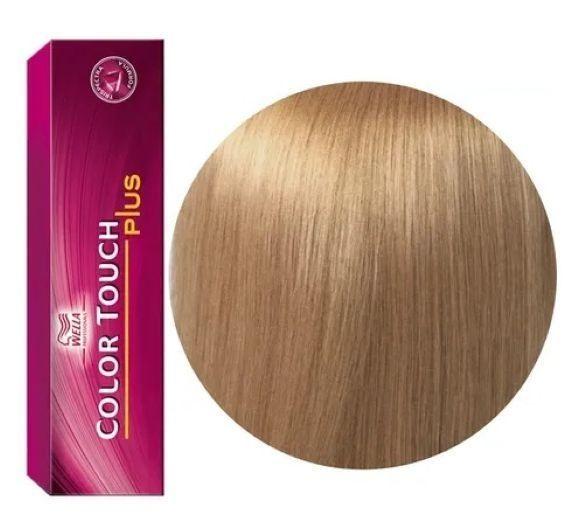 Tinte para cabello Wella Color Touch 88/07 Rubio Claro Intenso Natural Marron 62ml-2