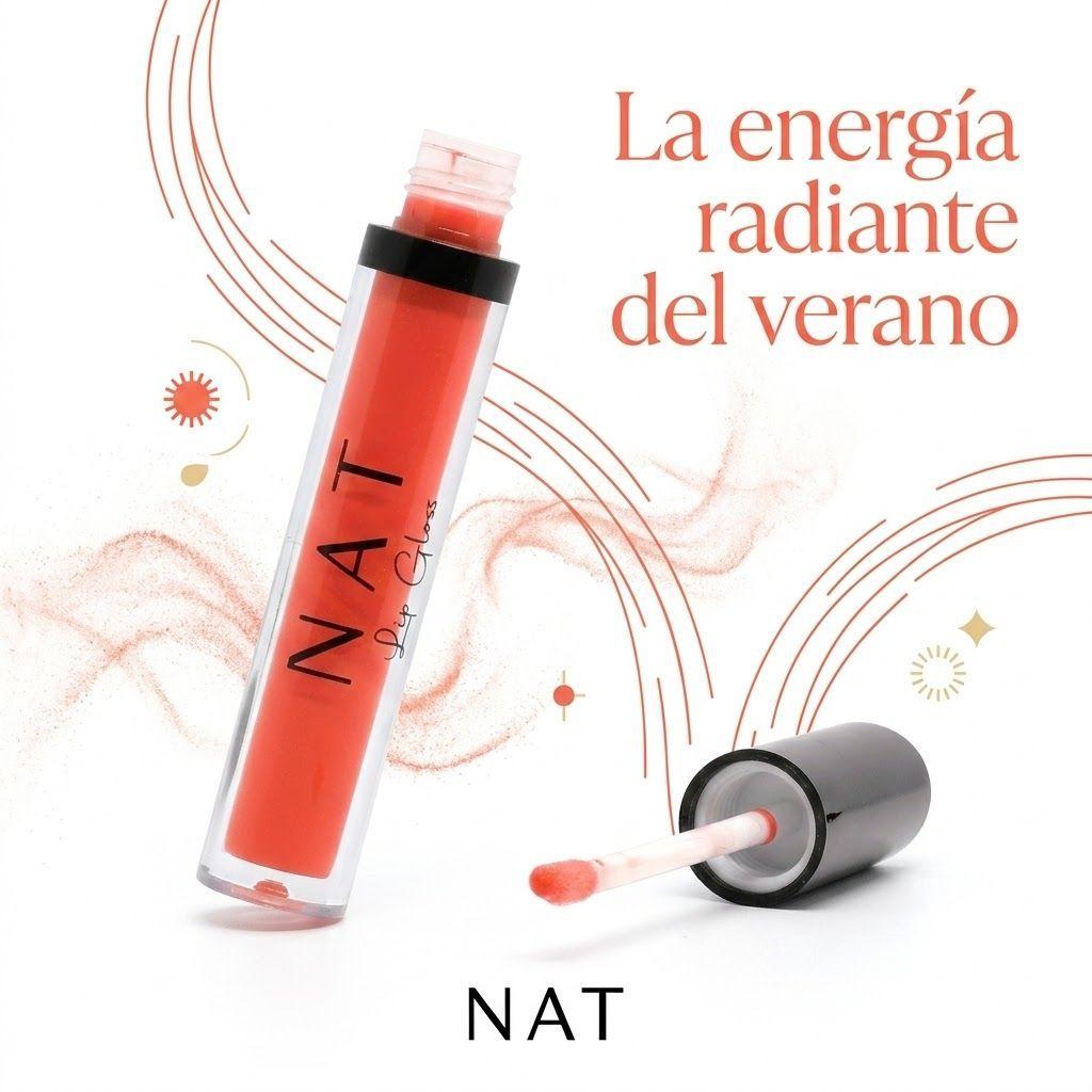 Labial Líquido Gloss Nat Shining Tropical 3,8 ml – Brillo Intenso-2