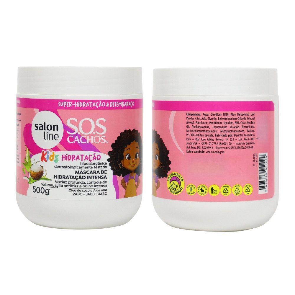 SOS CACHOS MASCARA KIDS 500 G SALON LINE-3