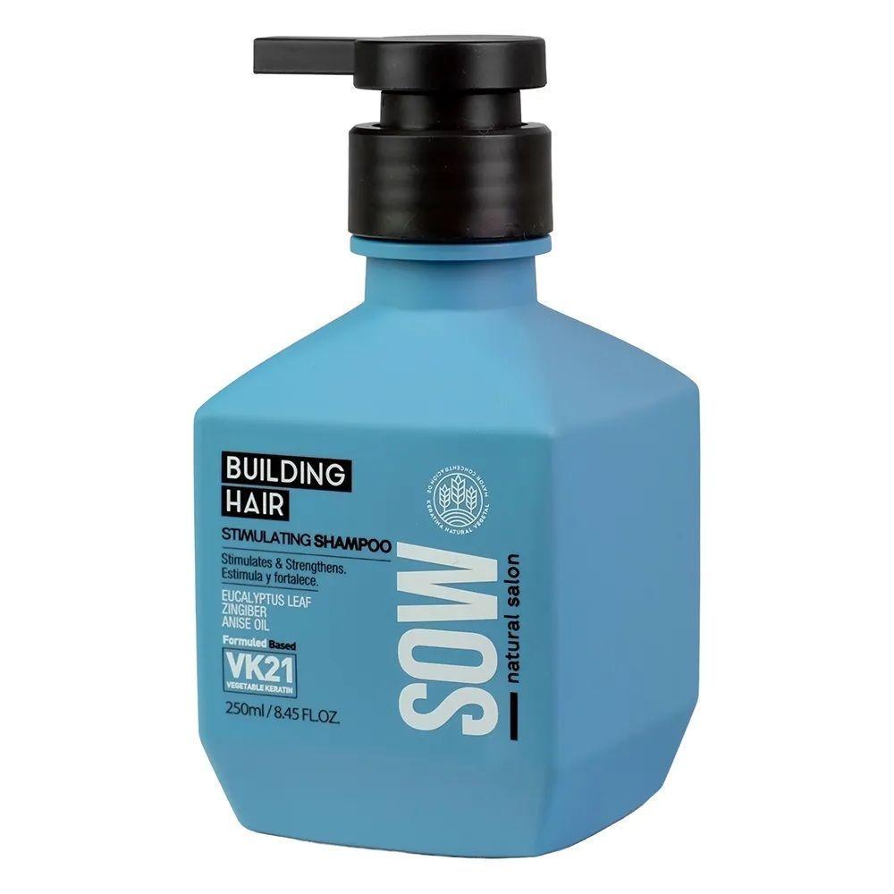 Sow Building Hair Shampoo Vk21 Para Cabellos Frágiles 250ml-4