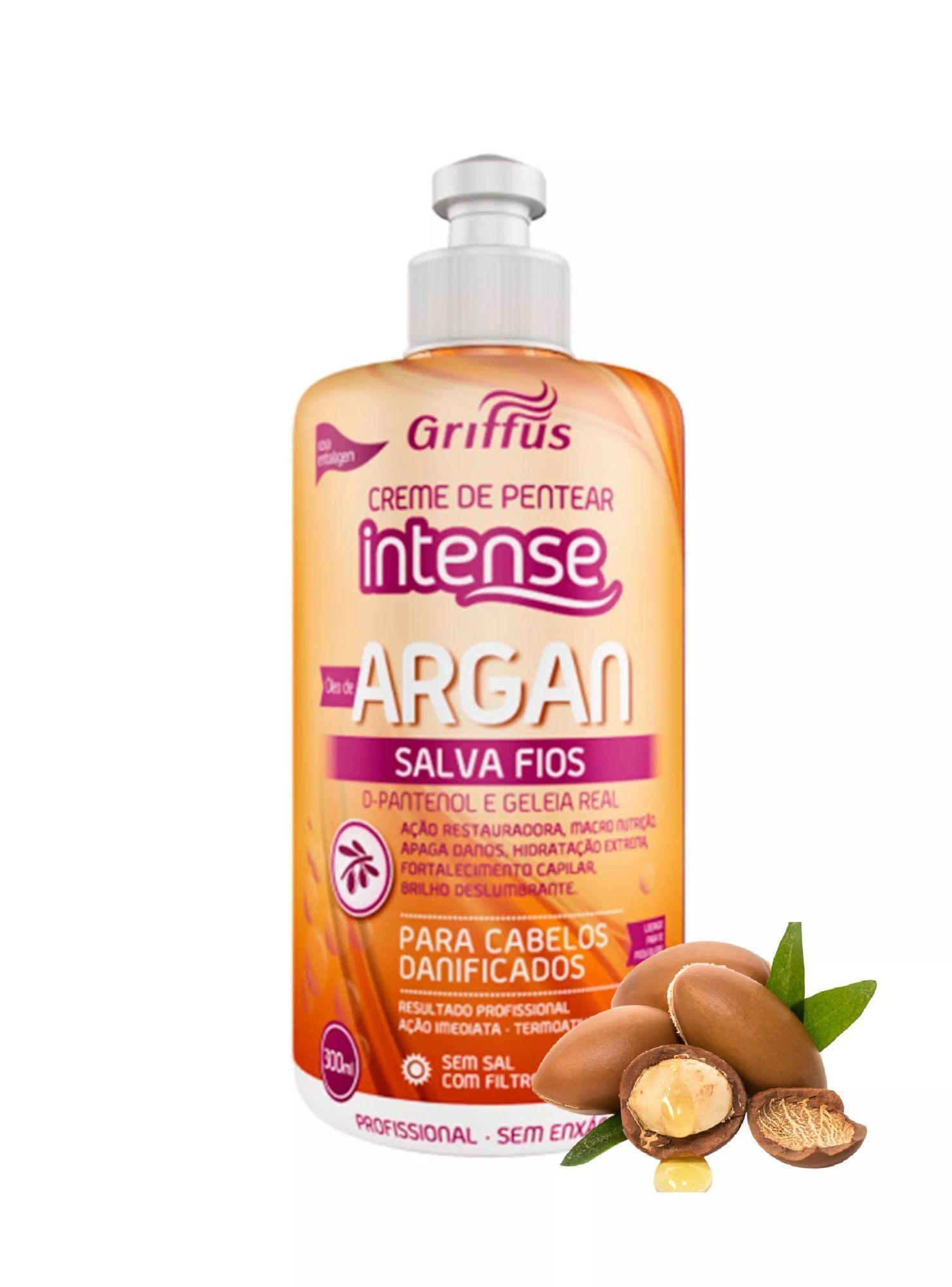 CREMA PARA PEINAR ARGAN 300ML GRIFFUS-2