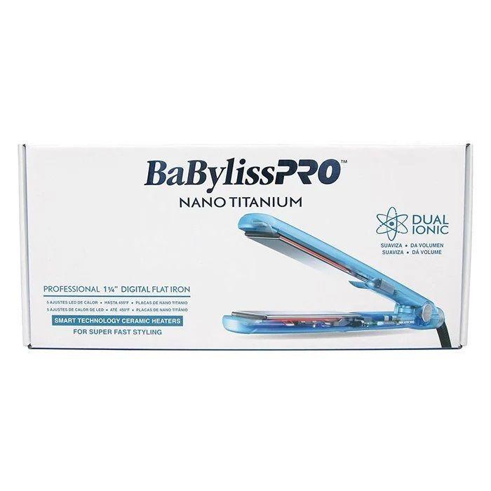 Plancha Profesional 32mm Babylisspro Dual Ionic Color Celeste-5