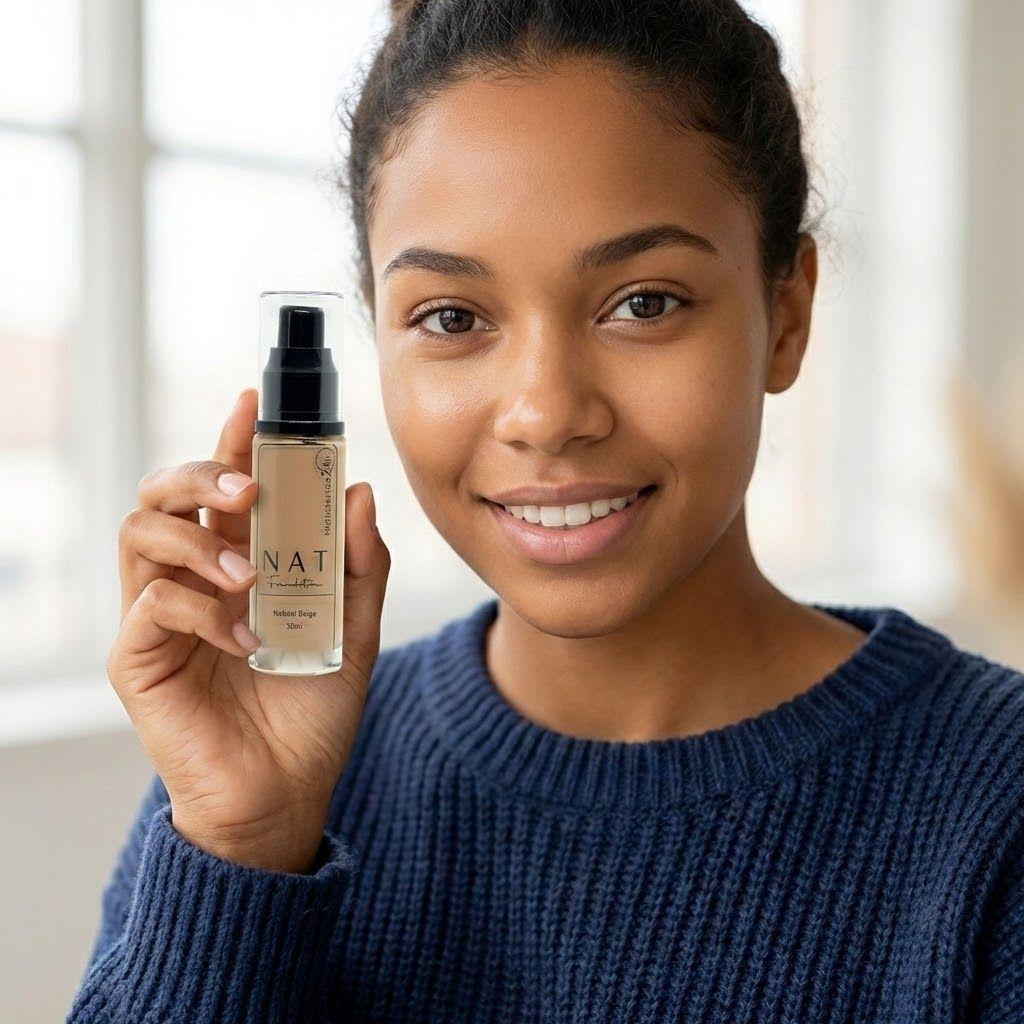 Base Líquida Nat Tono Medium Beige 30 ml – Acabado Natural-3