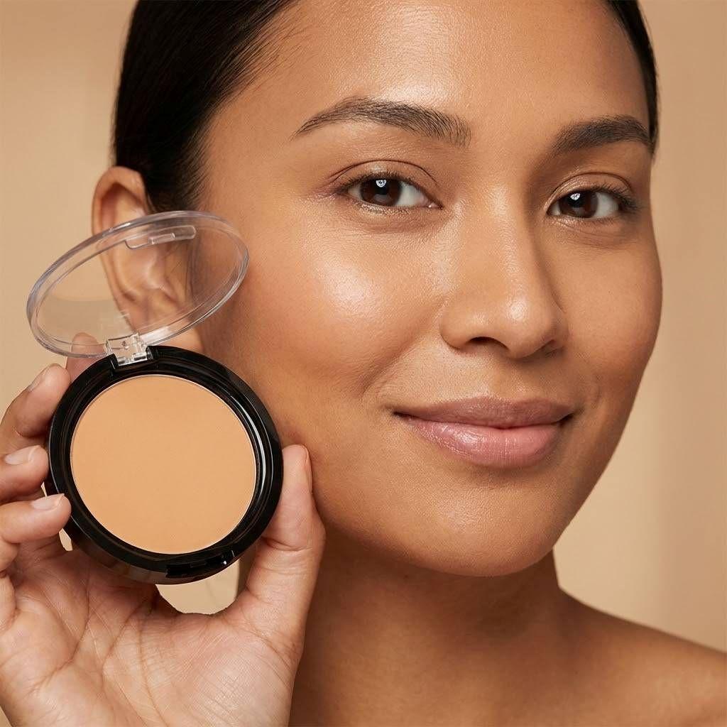 Polvo Compacto Nat Tono Warm Beige 10 g – Acabado Natural-2