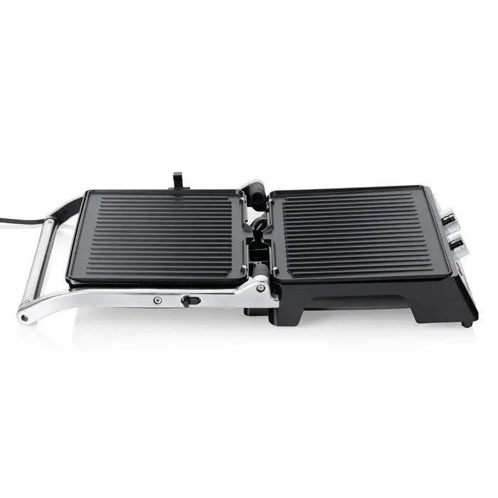 Panini Grill 2 en 1 Thomas TH-980i- Apertura 180°-2