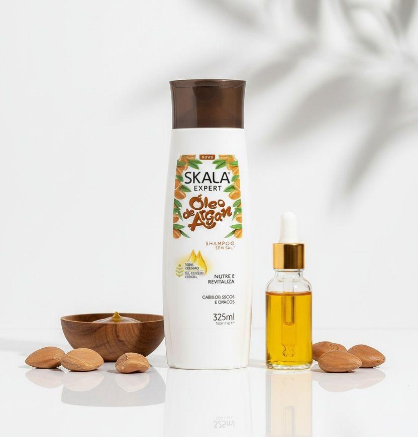SHAMPOO SIN SAL OLEO DE ARGAN SKALA EXPERT 325ML-2