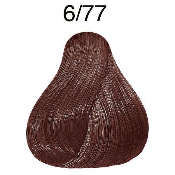 Tinte para cabello Wella Color Touch 6/77 Rubio Oscuro Marron Intenso 60ml + Oxidante-2