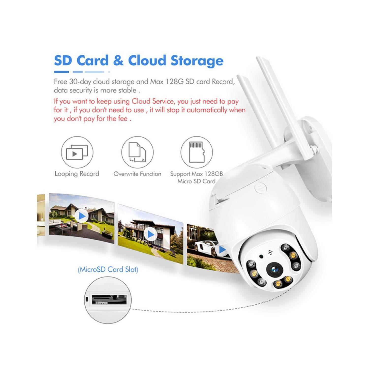 Camara IP para exterior impermeable wifi Full HD-3