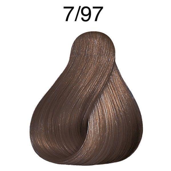 Tinte para cabello Wella Color Touch 7/97 Rubio Mediano Cendre Marron 60ml-2