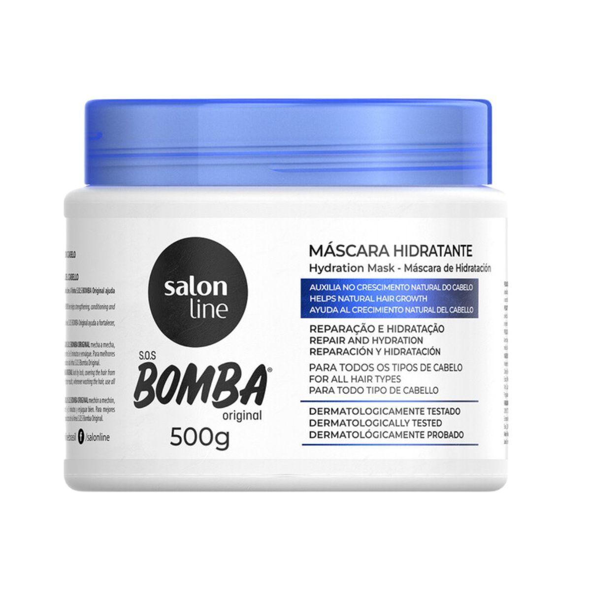 MASCARA SOS BOMBA ORIGINAL CRESCIMENTO DE 500GR SALON LINE-2