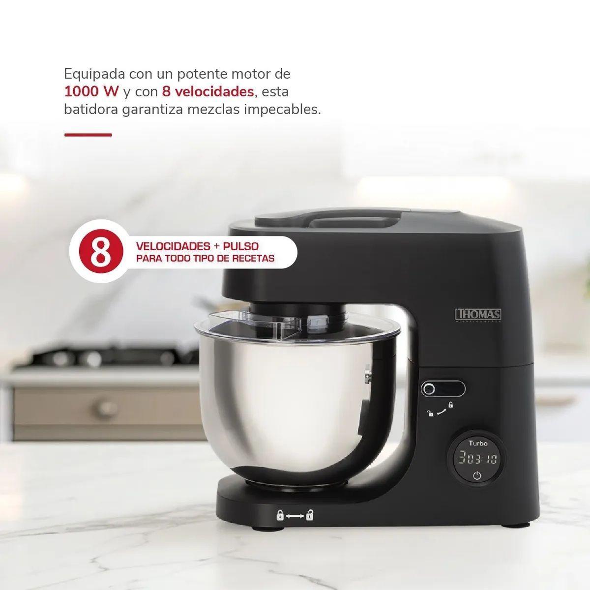 Batidora Planetary Thomas TH-915PND 1000W -5 Litros- Digital-2