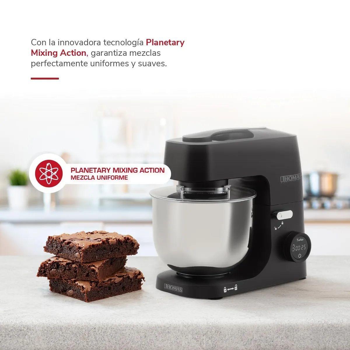 Batidora Planetary Thomas TH-915PND 1000W -5 Litros- Digital-5