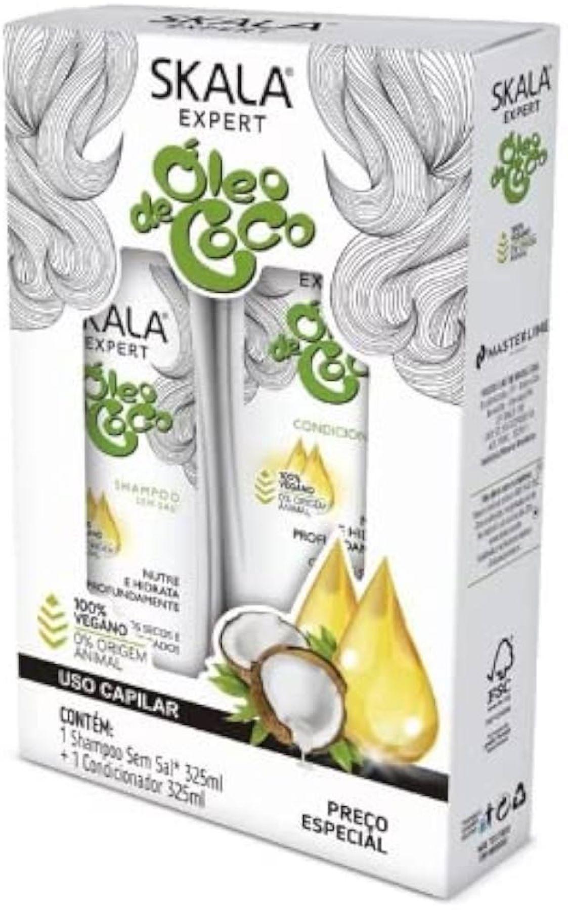 KIT SHAMPOO Y ACOND ACEITE DE COCO SKALA EXPERT 650ML-0