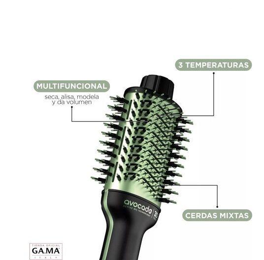 Cepillo Secador Gama Stylish Avocado 3d Secador Voluminizador Ultra Ion 1300W-2