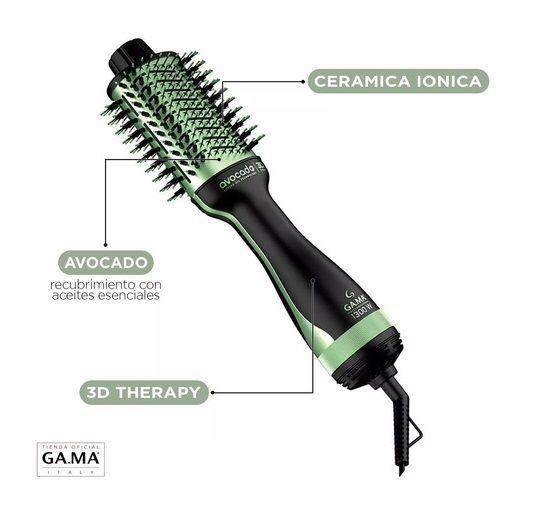 Cepillo Secador Gama Stylish Avocado 3d Secador Voluminizador Ultra Ion 1300W-3