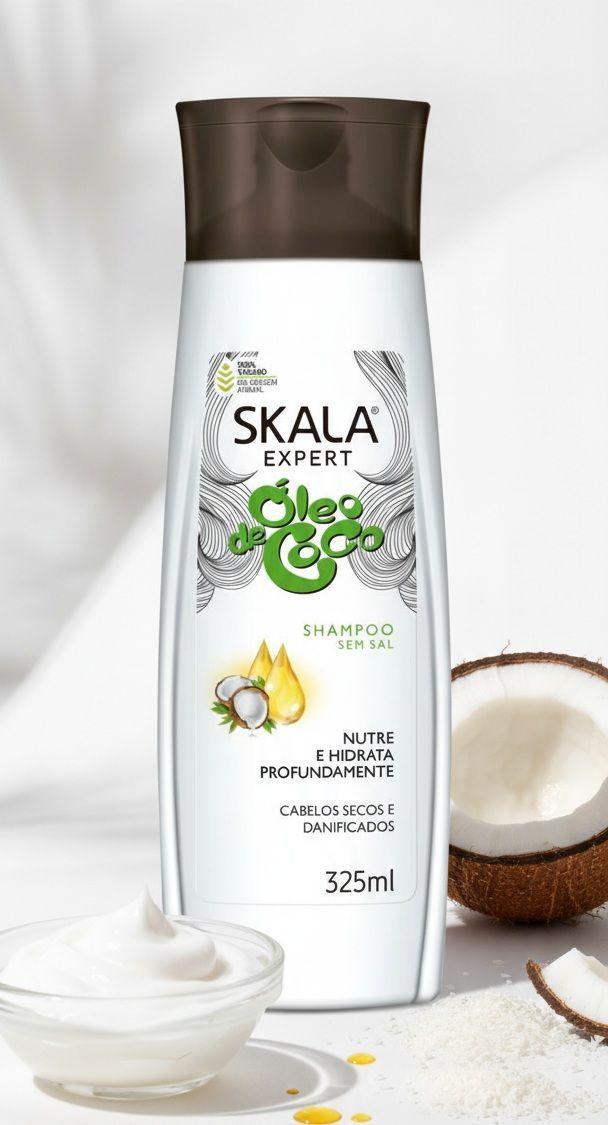 SHAMPOO SIN SAL OLEO DE COCO SKALA EXPERT 325ML-2
