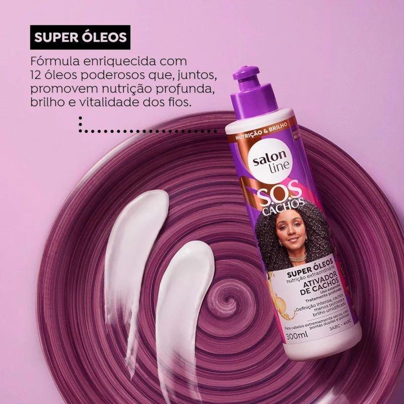 SOS ACTIVADOR SUPER OLEOS NUTRITIVO 300ML SALON LINE-2