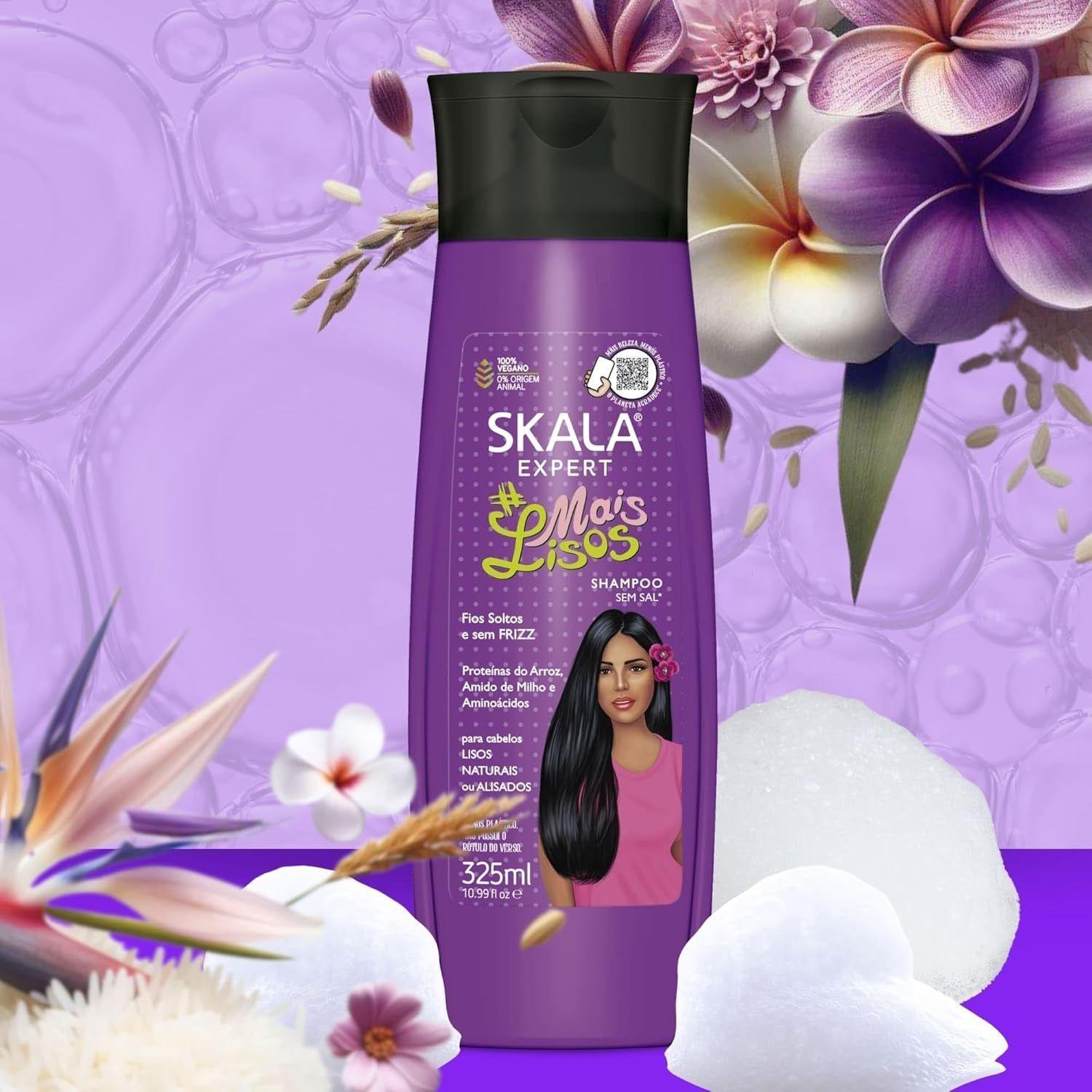 SHAMPOO SIN SAL MAIS LISOS SKALA EXPERT 325ML-2