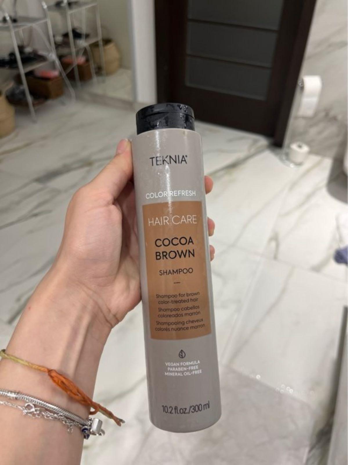 Shampoo Lakme Teknia Color Refresh Cocoa Brown 300ml-3