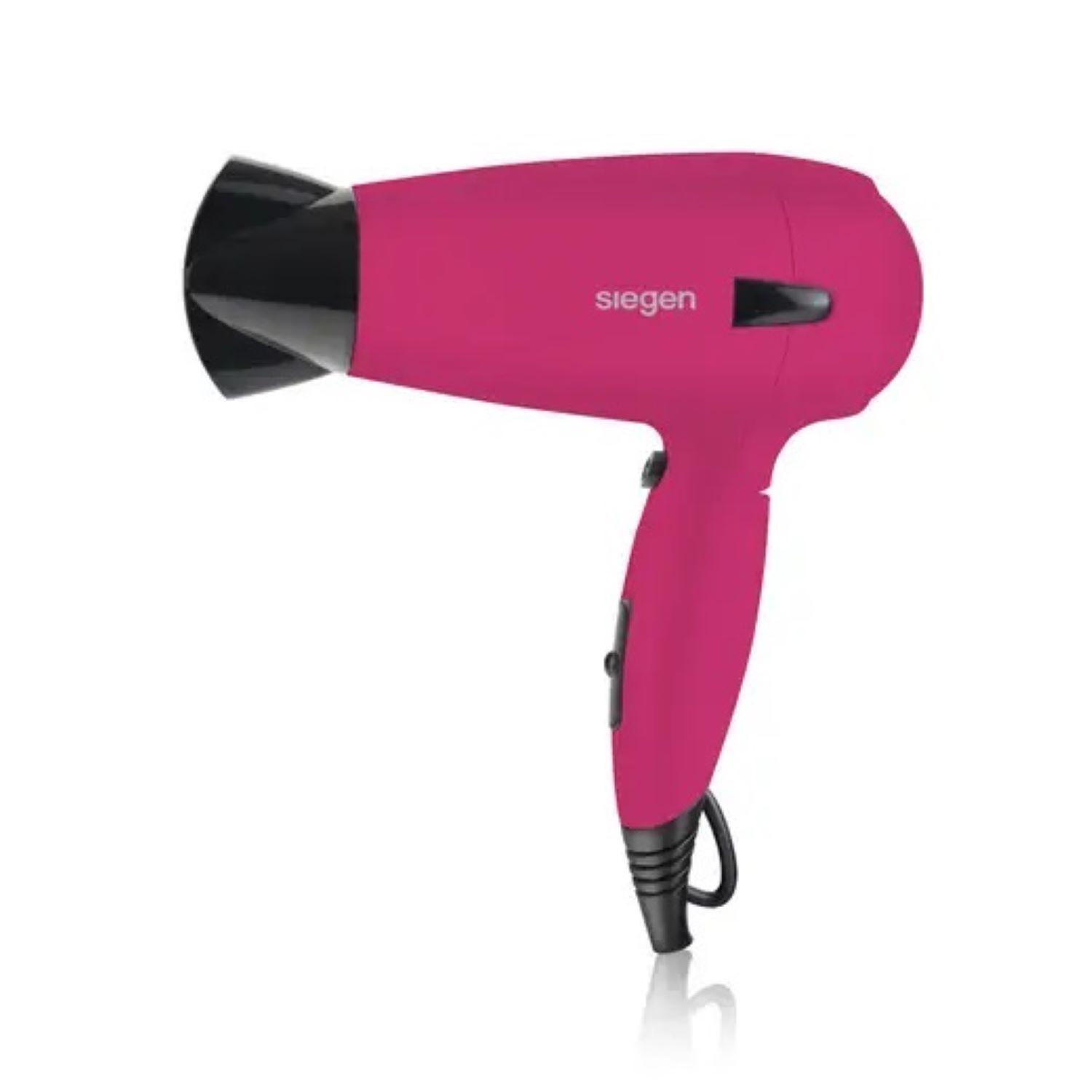 Secador de Pelo Siegen Specialist Lets go Travel Rosa SG3012C49 1700Watts-0