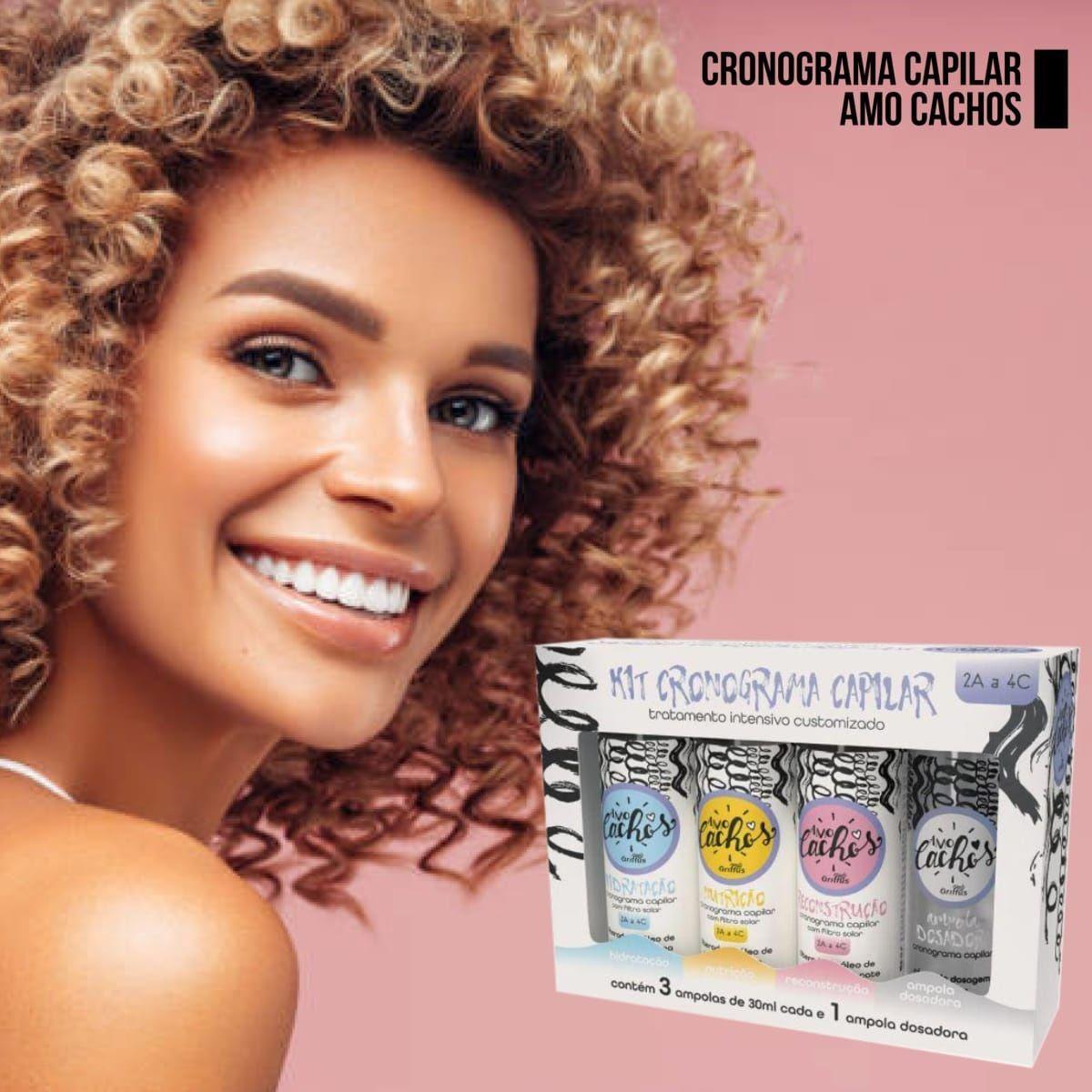 KIT CRONOGRAMA CAPILAR AMO CACHOS 3X30ML GRIFFUS-2