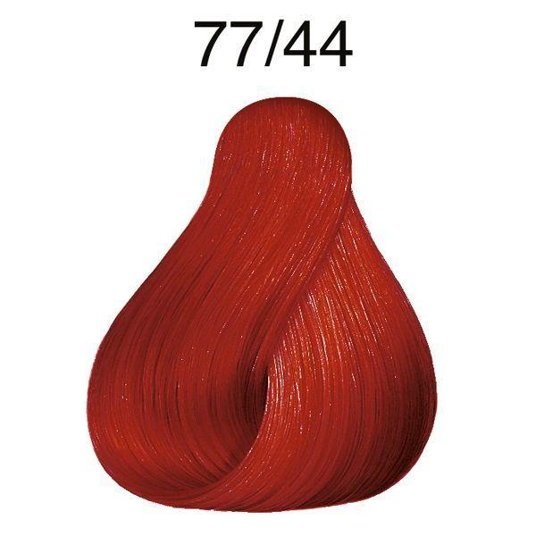 Tinte para Cabello Wella Color Perfect 77/44 Rubio Mediano Intenso Rojo Intenso 60ml-2