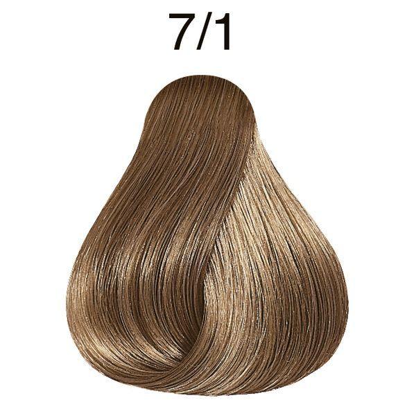 Tinte para Cabello Wella Color Perfect 7/1 Rubio Mediano Ceniza 60ml-2
