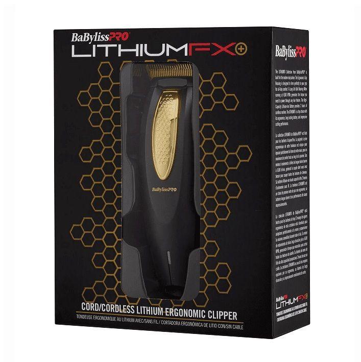 Maquina Cortadora Clipper FX673 Lithium Gold Black-3