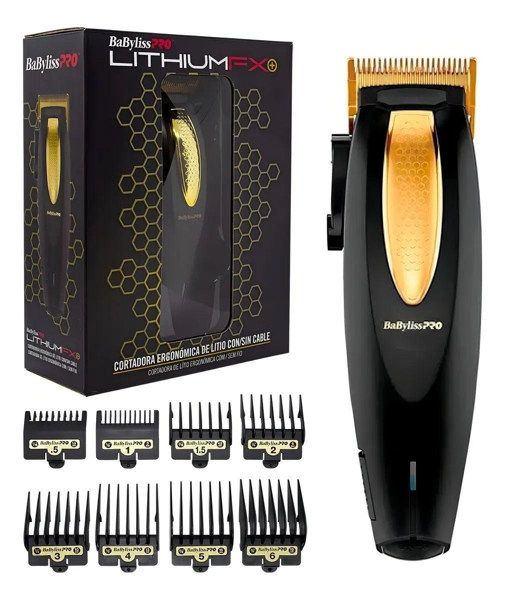 Maquina Cortadora Clipper FX673 Lithium Gold Black-4