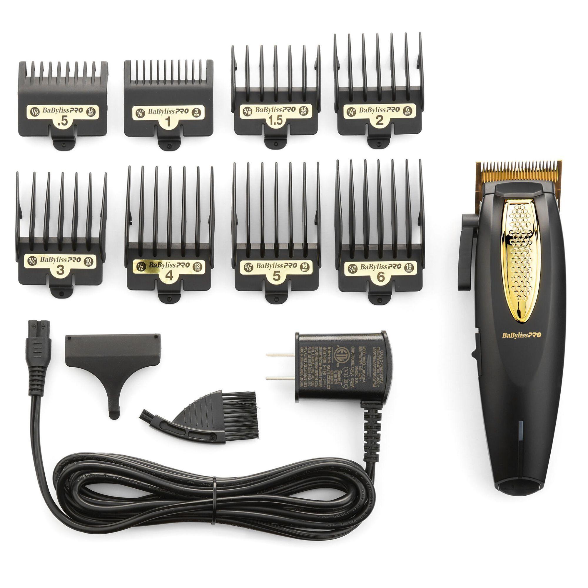 Maquina Cortadora Clipper FX673 Lithium Gold Black-5