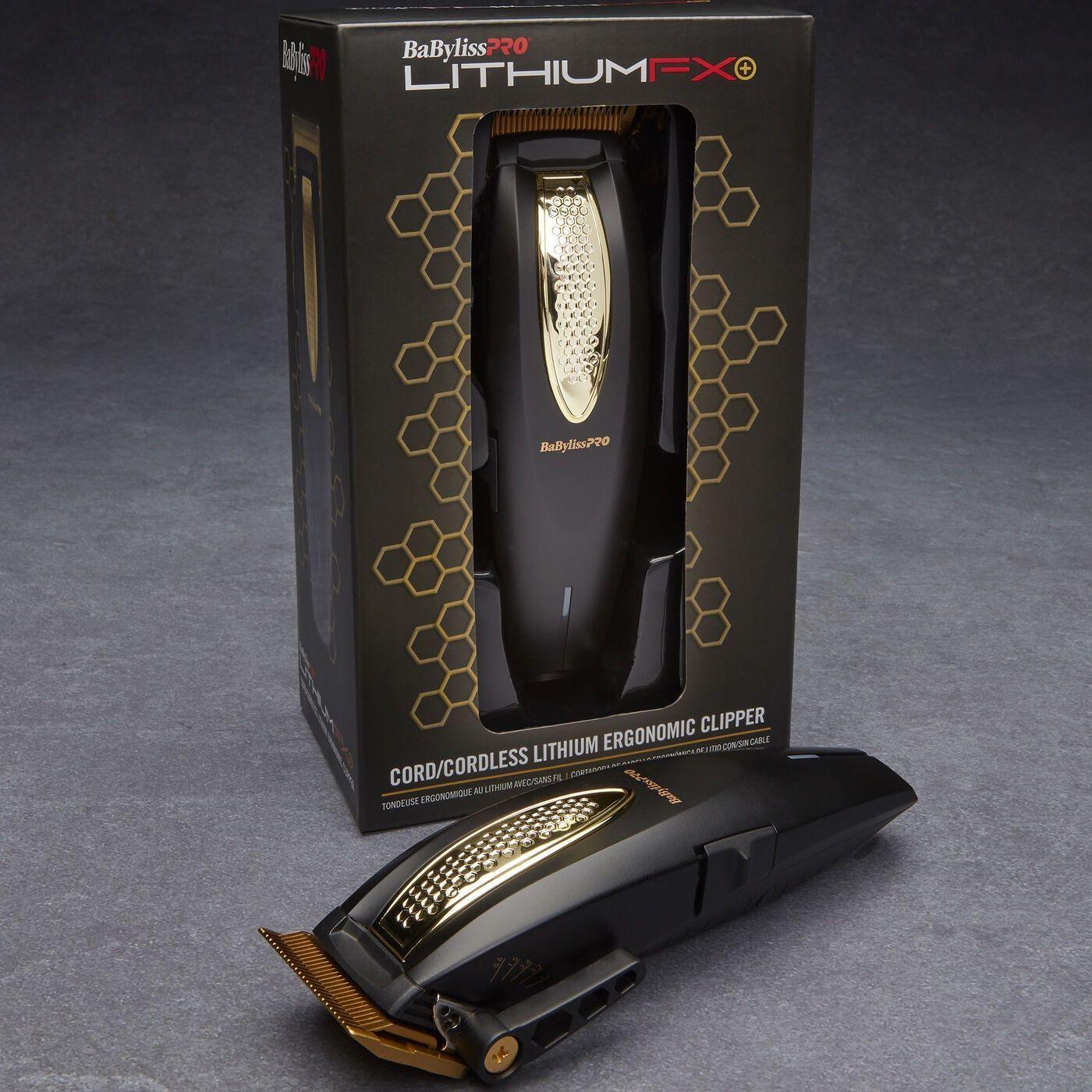 Maquina Cortadora Clipper FX673 Lithium Gold Black-6